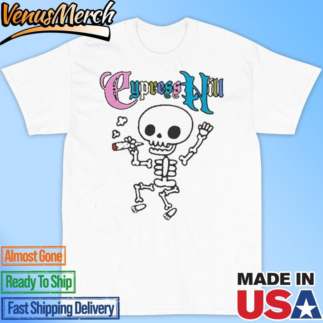 Official Cypress Hill Soloman Skeleton Shirt