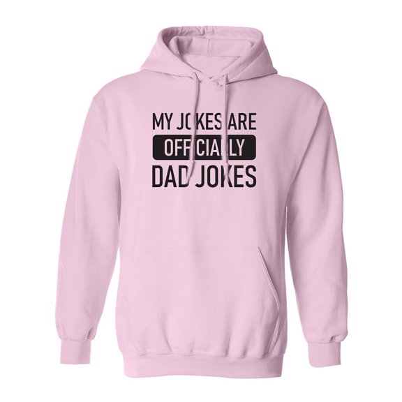 Official Dad Jokes Adult Hooded Sweatshirt