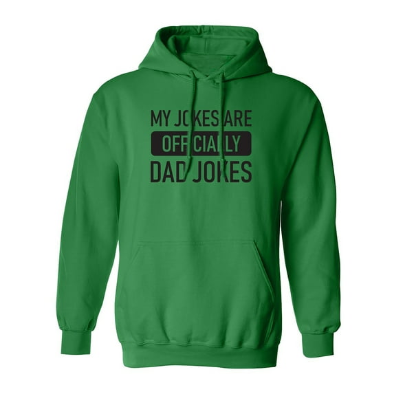 Official Dad Jokes Adult Hooded Sweatshirt