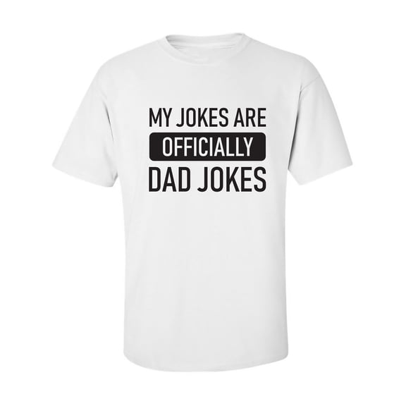 Official Dad Jokes Adult Short Sleeve T-shirt
