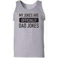 thumbnail image 1 of Official Dad Jokes Adult Tank Top, 1 of 3