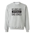 thumbnail image 1 of Official Dad Jokes Crewneck Sweatshirt, 1 of 4