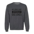 thumbnail image 1 of Official Dad Jokes Crewneck Sweatshirt, 1 of 3
