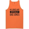 thumbnail image 1 of Official Dad Jokes Neon Tank Top, 1 of 1