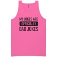 thumbnail image 1 of Official Dad Jokes Neon Tank Top, 1 of 1