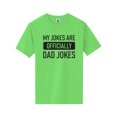 thumbnail image 1 of Official Dad Jokes Short Sleeve Neon T-Shirt, 1 of 1