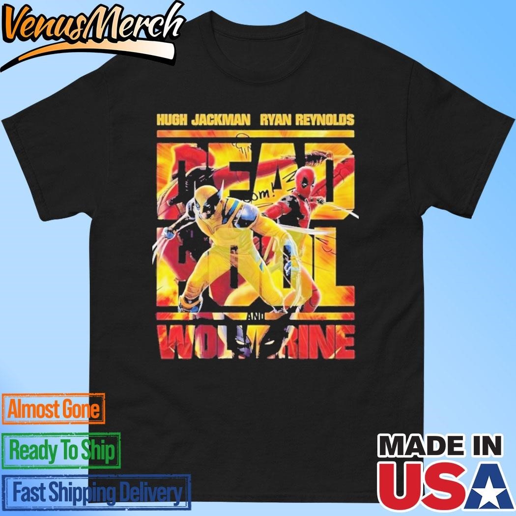 Official Deadpool 3 And Wolverine The Marvel Anchor Being Tshirt
