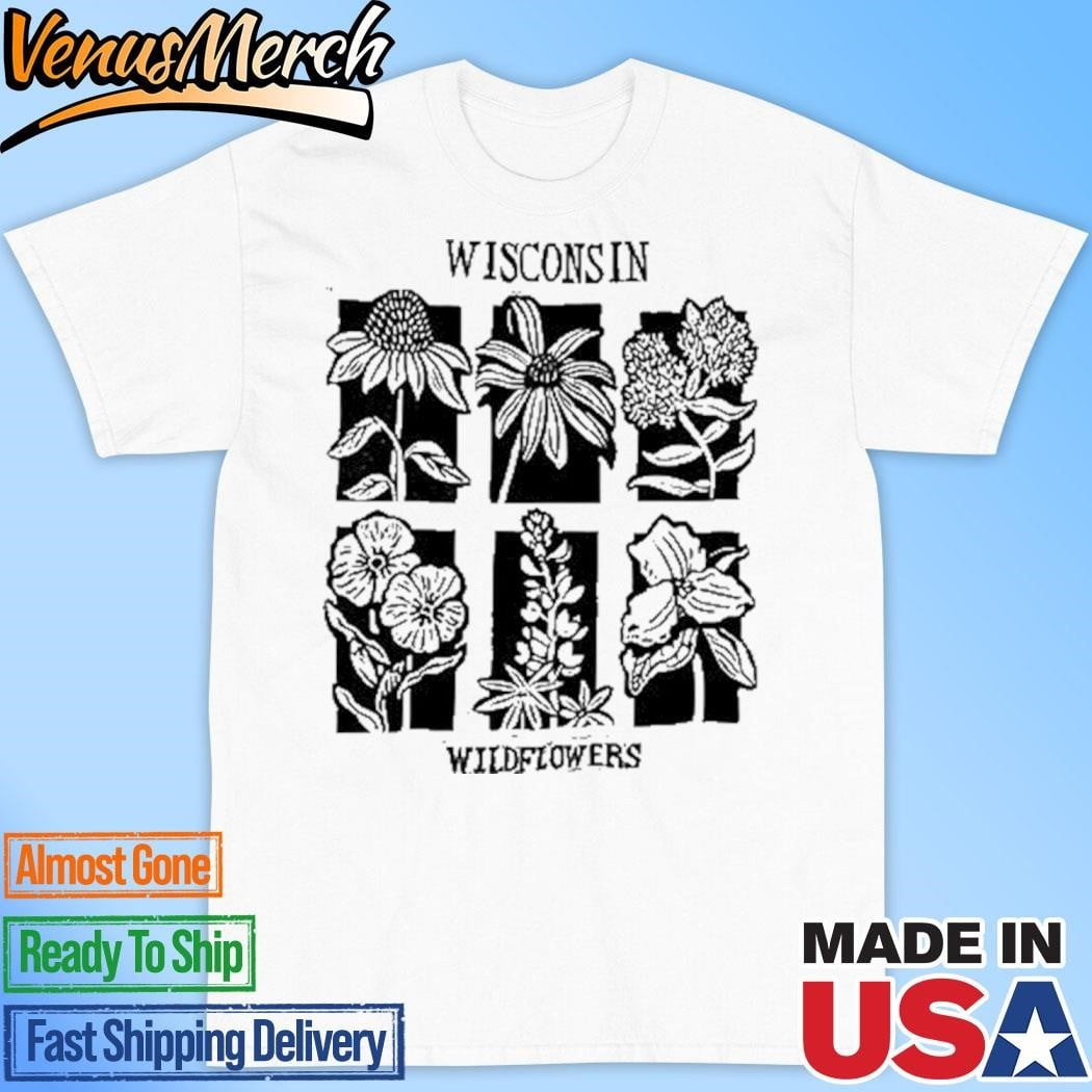 Official Dolly Sharton Wisconsin Wildflowers Shirt
