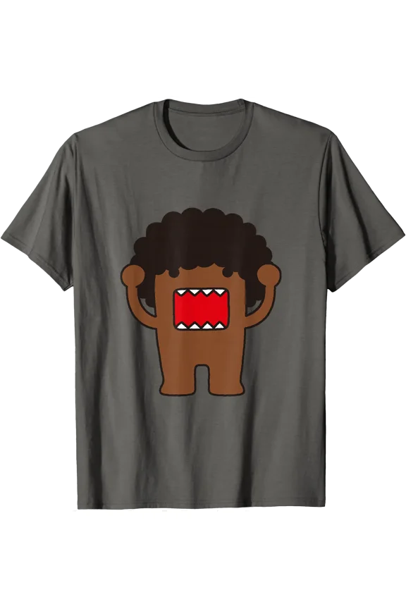 Official Domo Merchandise Y2K Era Fandom | Afro T-Shirt