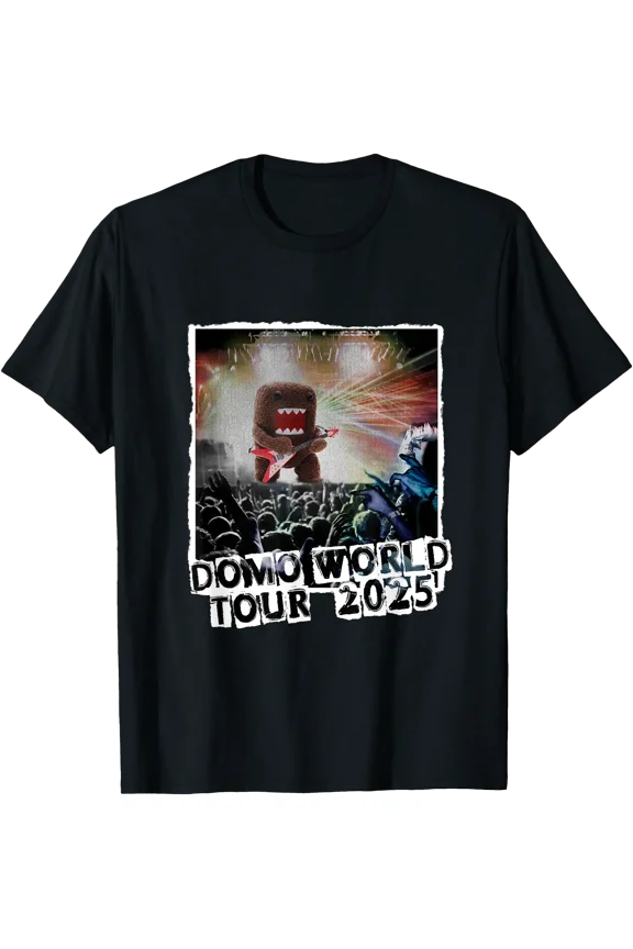 Official Domo Merchandise Y2K Era Fandom | World Tour T-Shirt