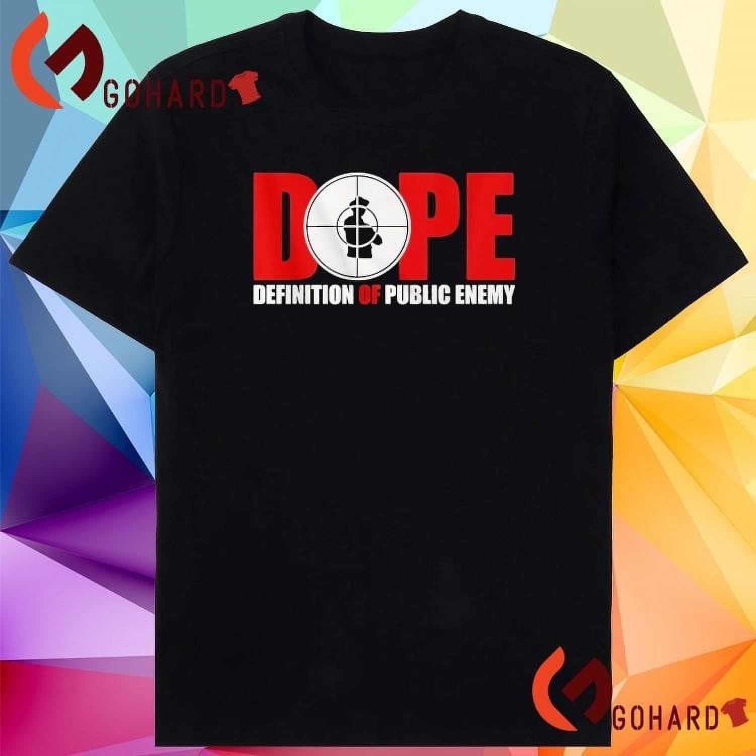 Official Dope Definition Of Public Enmy Shirt
