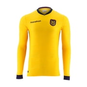 Official Ecuador Authentic 2026 World Cup Home Jersey Mens Long Sleeve - Marathon Sports National Team Gear