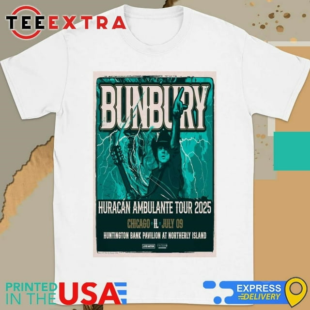 Official Enrique Bunbury Huntington Bank Pavilion At Northerly Island