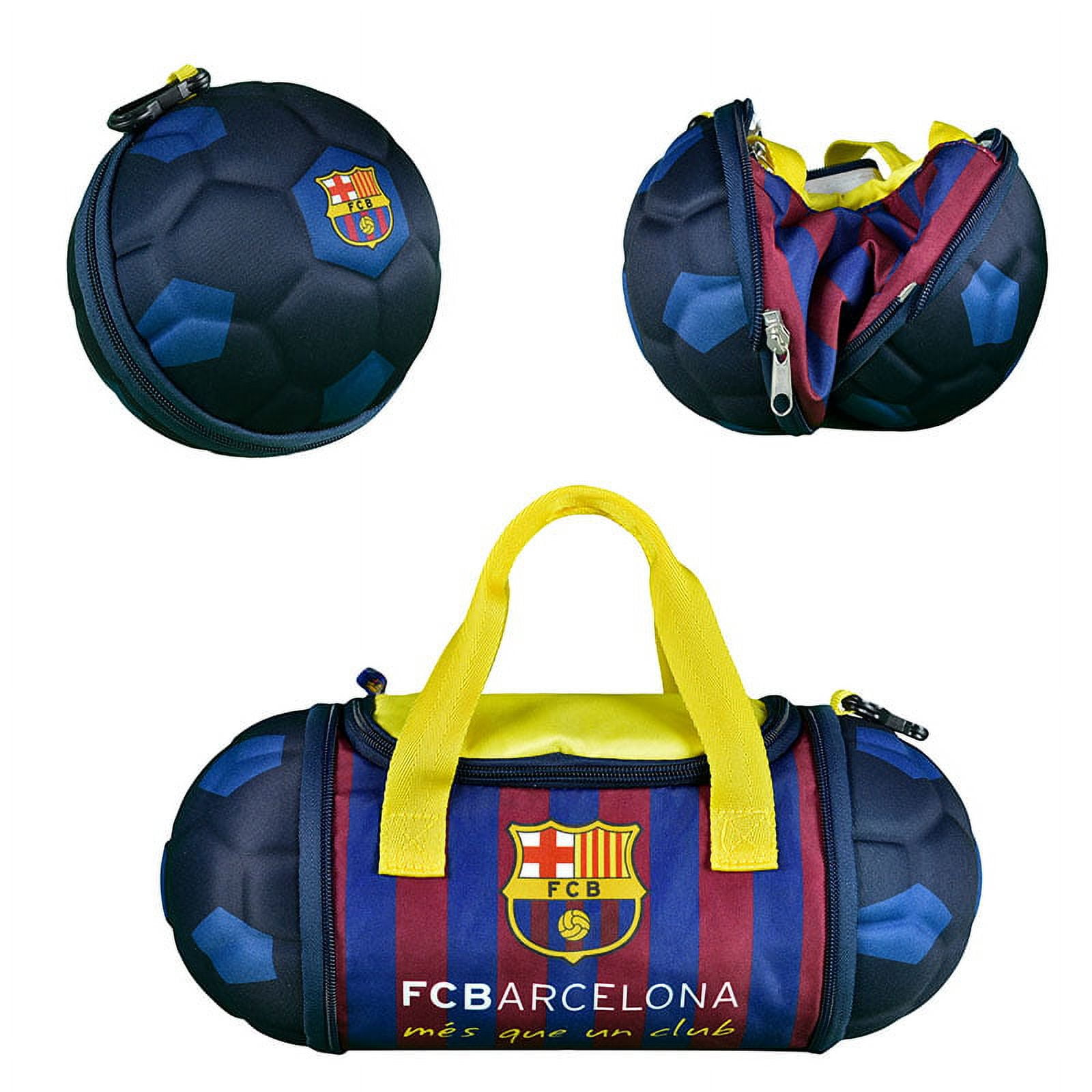 Official FC Barcelona Collapsible Insulated Soccer Lunch Bag