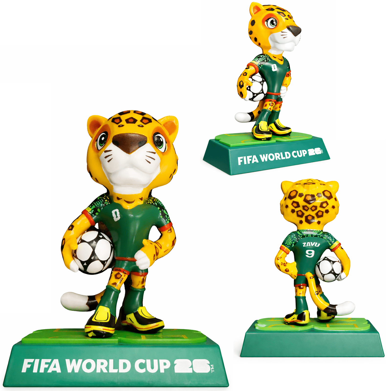 Official FIFA World Cup 2026 Zayu the Jaguar Mexico Mascot