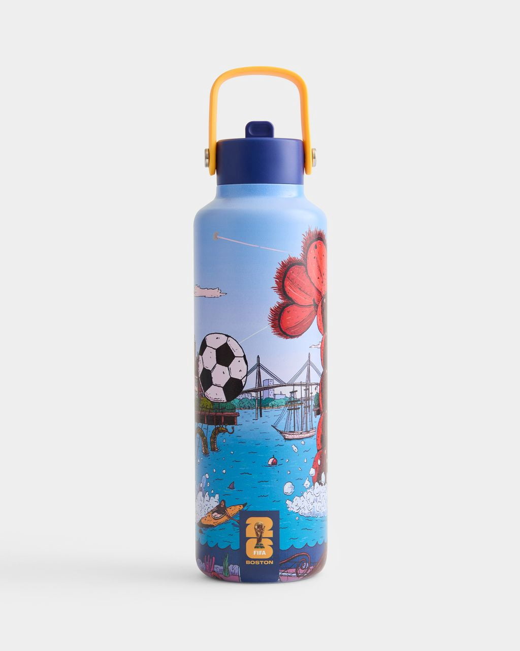 Official FIFA World Cup 26 Drib Insulated Water Bottle – Boston Edition 24oz