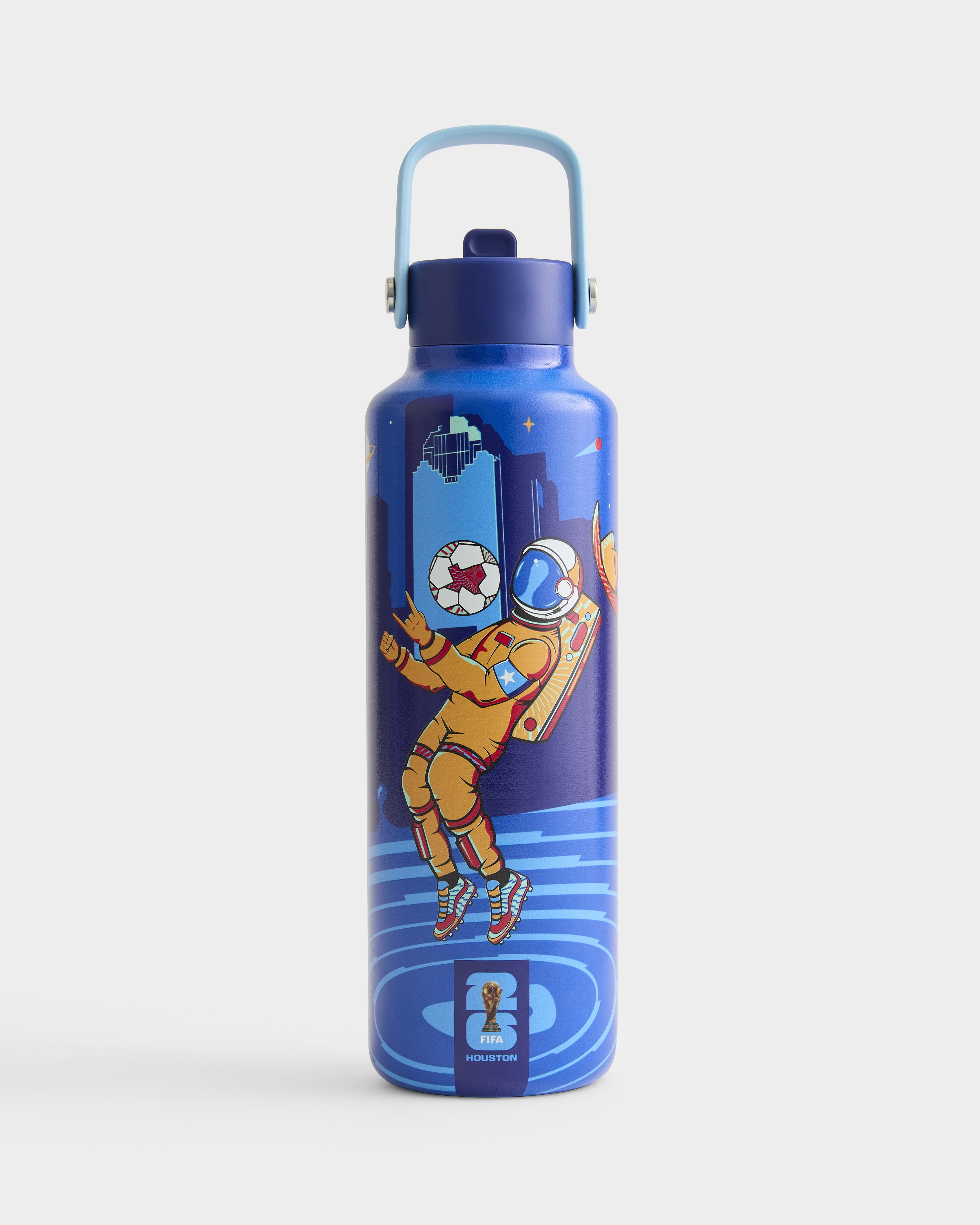 Official FIFA World Cup 26 Drib Insulated Water Bottle – Houston Edition 24oz