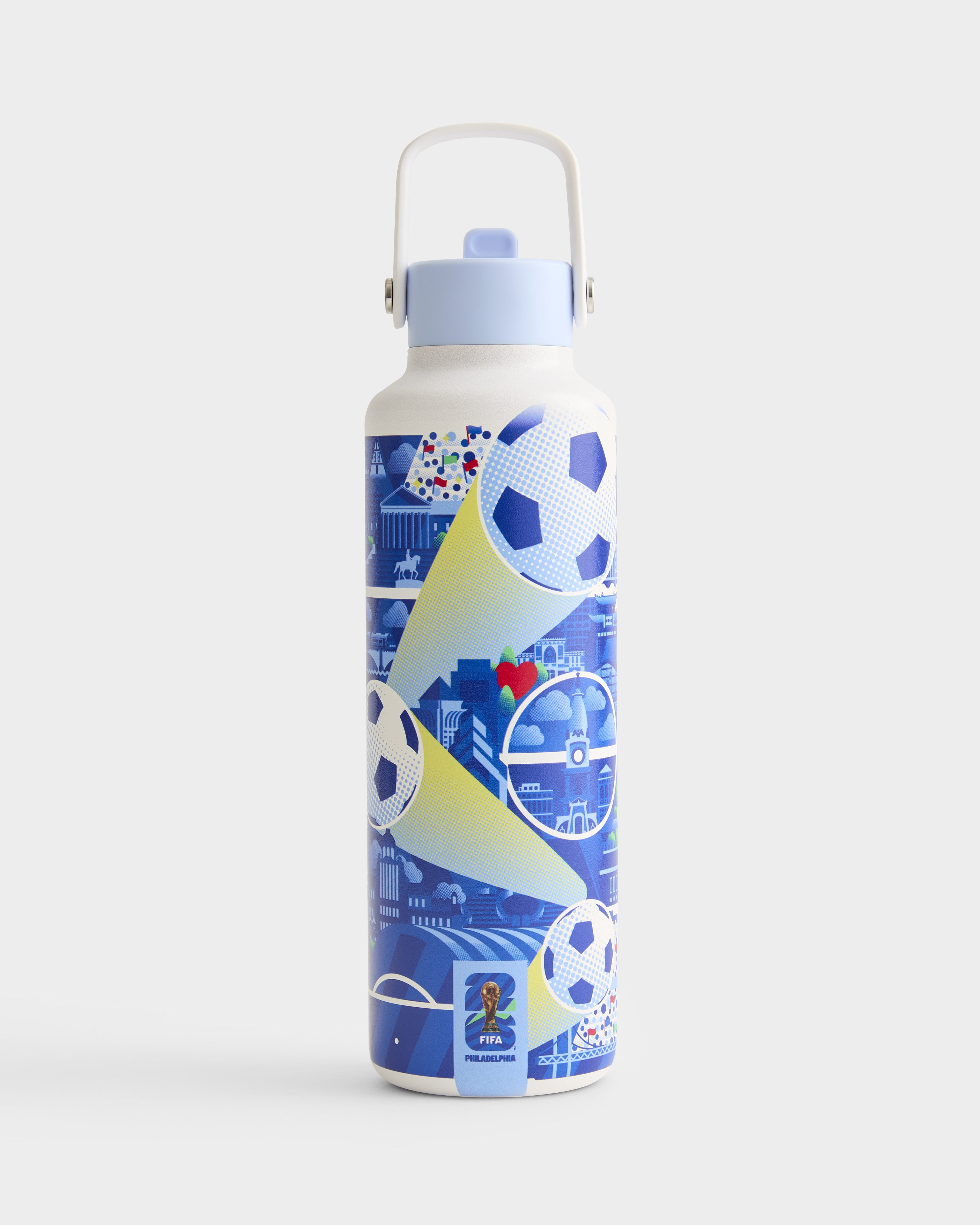 Official FIFA World Cup 26 Drib Insulated Water Bottle – Philadelphia Edition 24oz