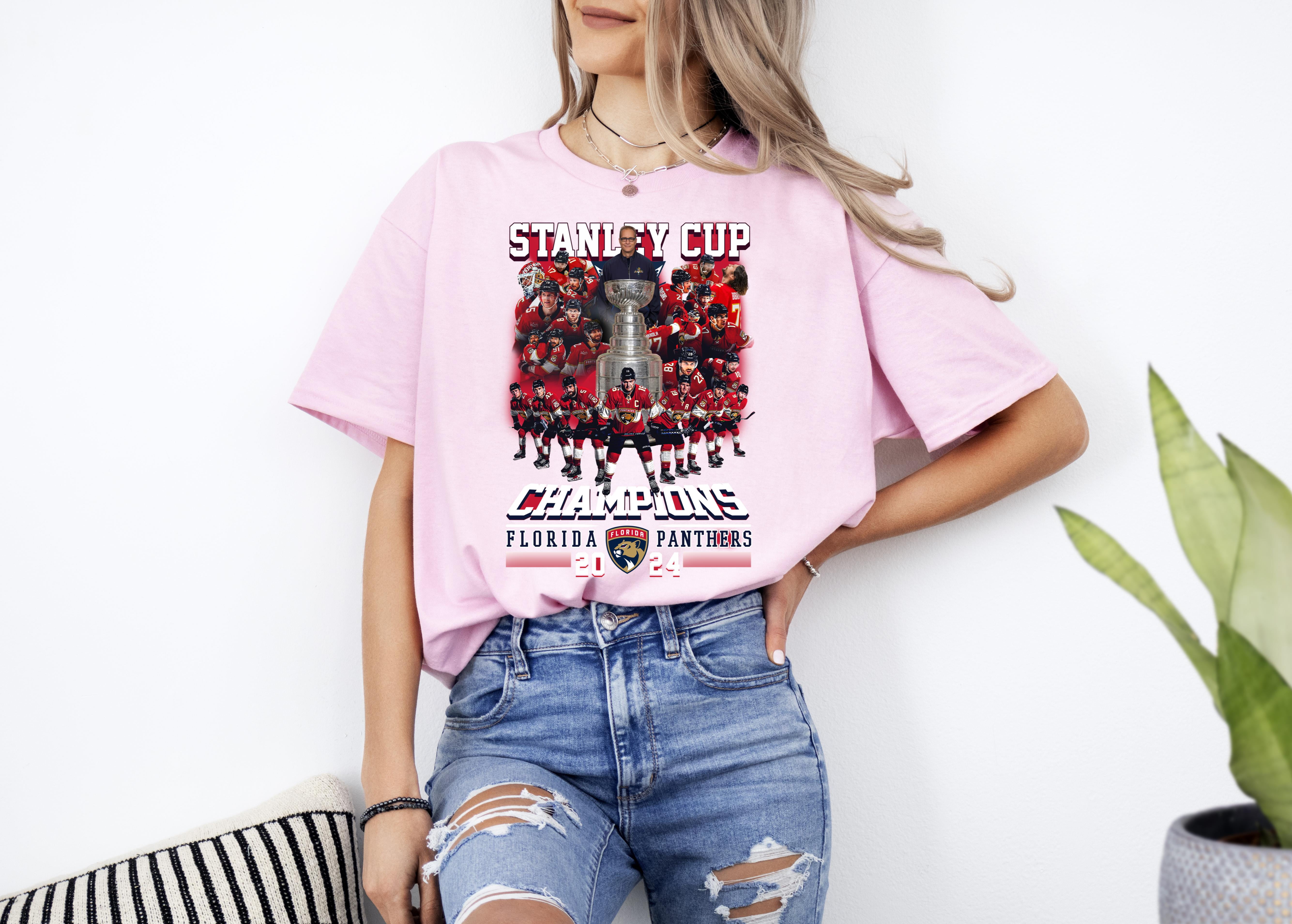 Official Florida Panther Champions Stanley Cup 2024 Title The Keeper