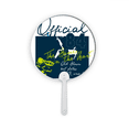 thumbnail image 1 of Official Football soccer Sports Plastic Round Handheld Fan Decorations Craft, 1 of 2
