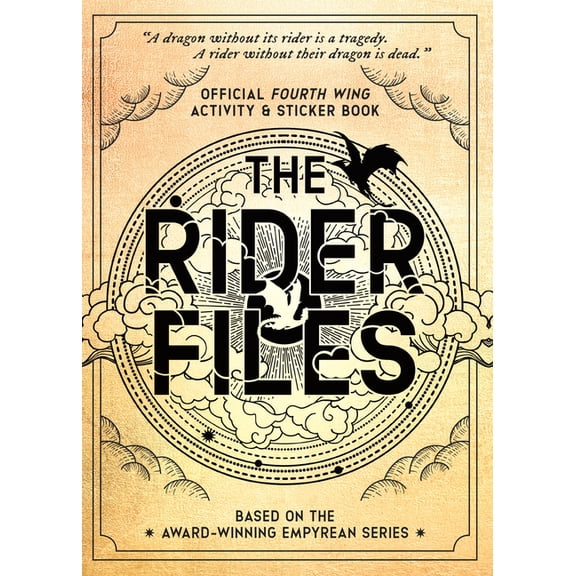 Official Fourth Wing The Rider Files: Official Fourth Wing Activity & Sticker Book - Based on the Award-Winning Empyrean Series, (Paperback)
