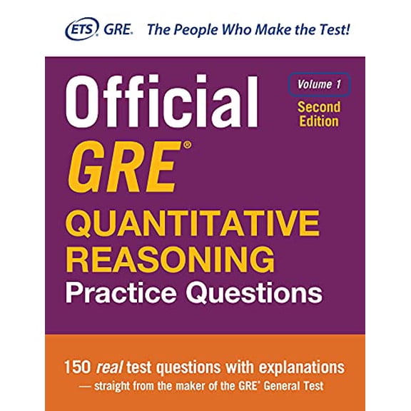 Pre-Owned Official GRE Quantitative Reasoning Practice Questions, Second Edition, Volume 1 (Paperback)