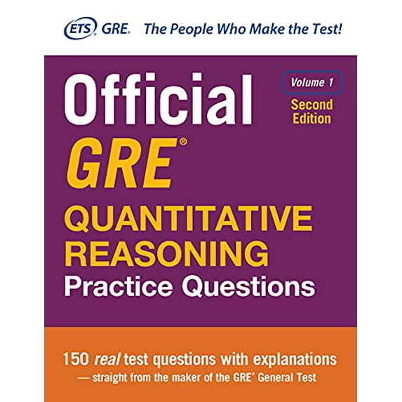 Pre-Owned Official GRE Quantitative Reasoning Practice Questions, Second Edition, Volume 1 (Paperback) 1259863506 9781259863509