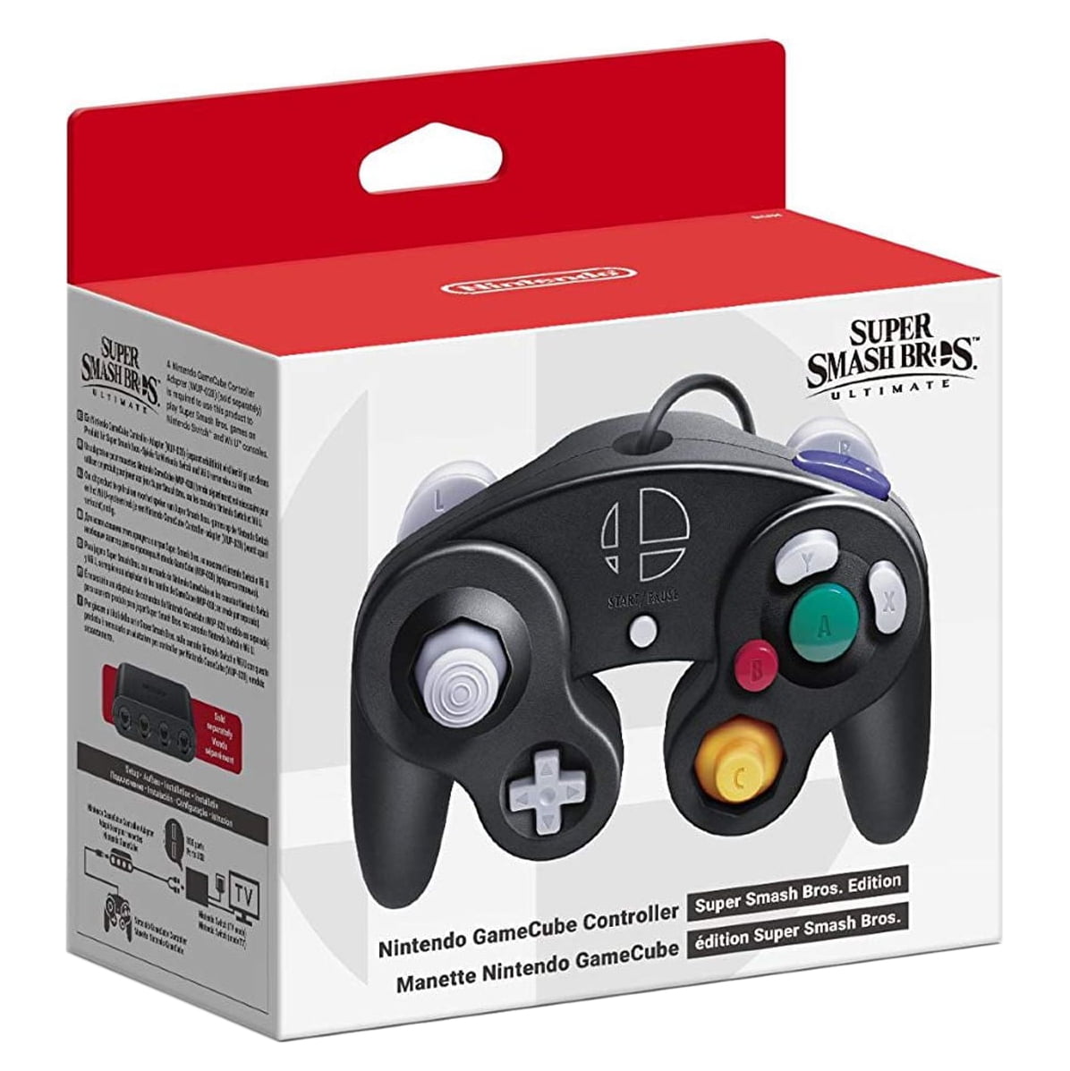Official GameCube Controller Super Smash Bros. Edition for Nintendo Switch
