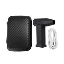 Official Genuine LED Turbo Blower for Snow - 200 Mph 130,000 RPM Mini Turbo Snow Blower with 4 Speeds, 50 Min Runtime, Fast Snow Removal on Cars, Driveways, Patios (Black)