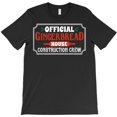 thumbnail image 1 of Official Gingerbread House Construction Crew Funny Funny Sweater Graphic T-Shirt G6297, Up to 5XL, 1 of 2