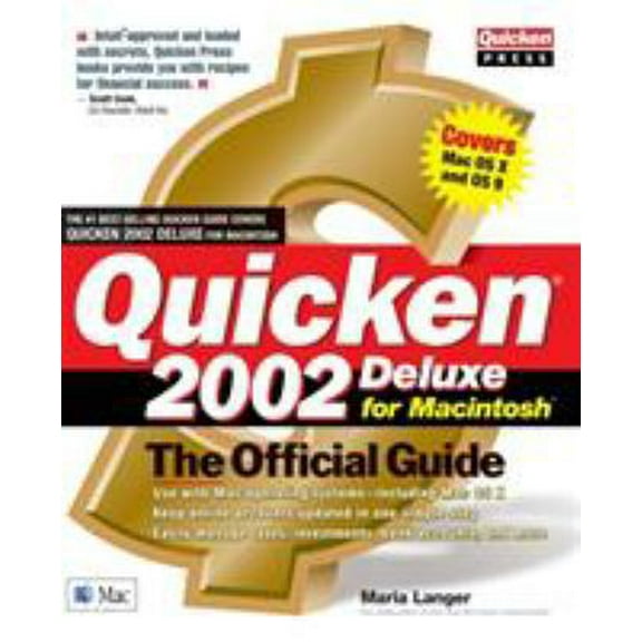 Pre-Owned Quicken 2002 Deluxe for Macintosh: The Official Guide (Paperback) 0072193891 9780072193893
