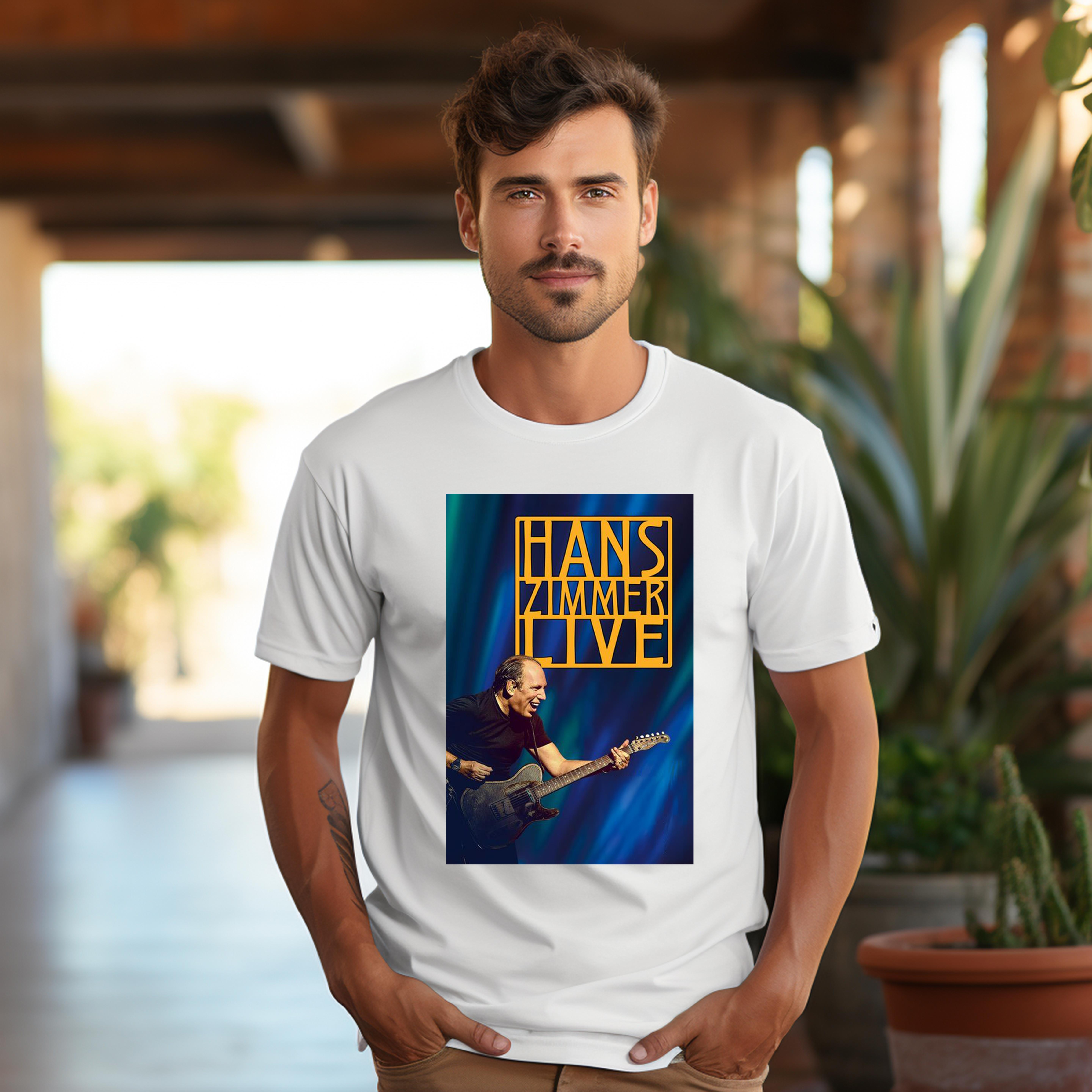 Official Hans Zimmer Live Admat North America Tour 2024 Artist TShirt Up To 4XL