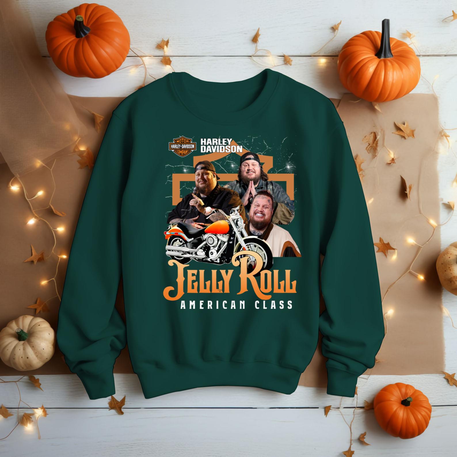 Official Harley Davidson Jelly Roll American Shirt