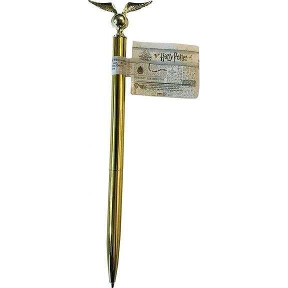 Official Harry Potter Golden Snitch Quidditch Ballpoint Pen