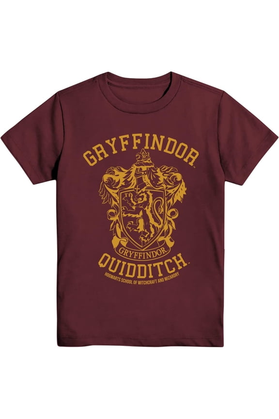 Official Harry Potter Gryffindor Slytherin Ravenclaw Hufflepuff Quidditch Team T-Shirt