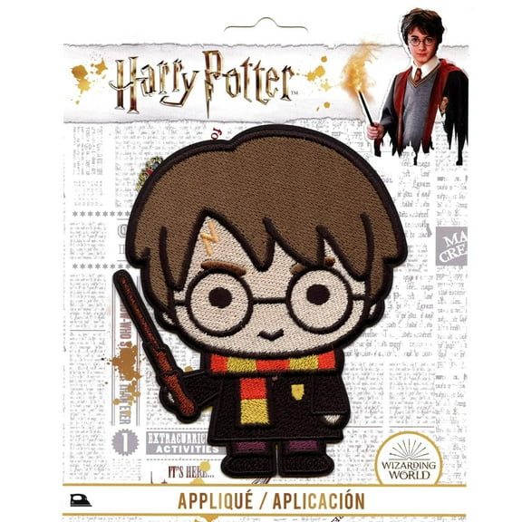 Official Harry Potter Patch Full Body Emoji Embroidered Iron On