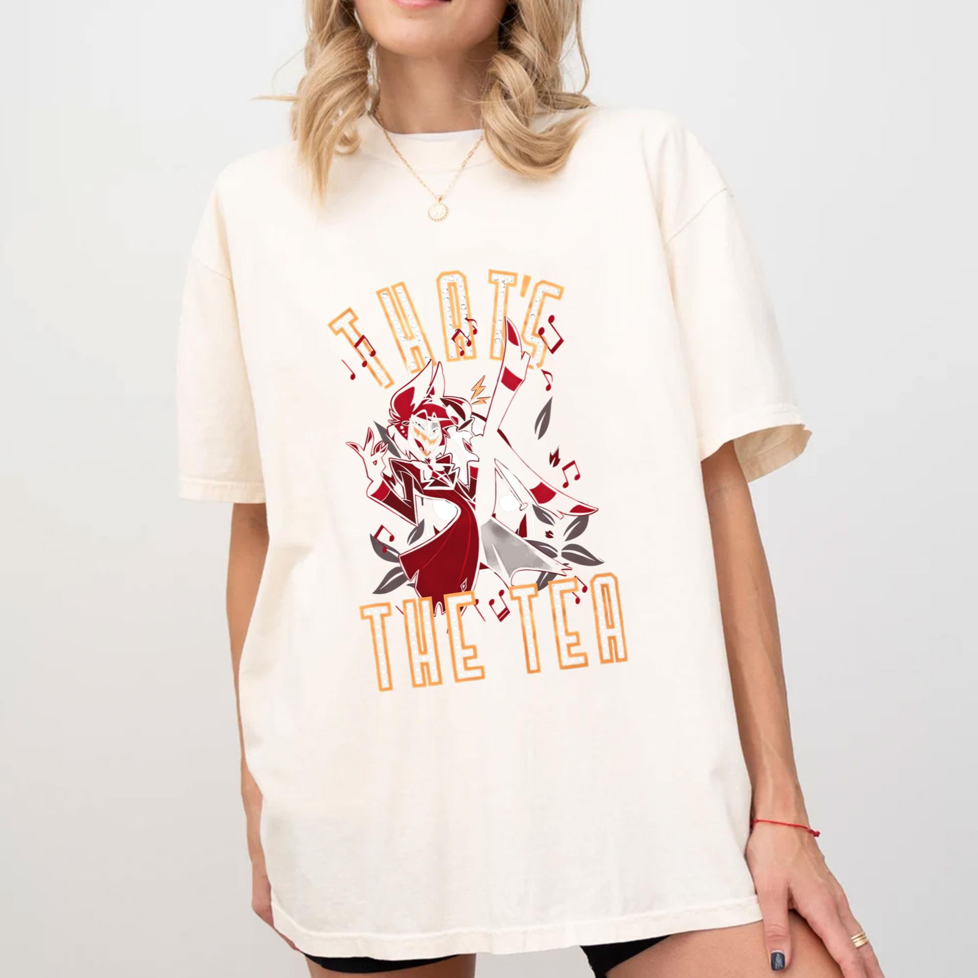 Official Hazbin Hotel Alastor That®s The Tea 2024 Painting tshirt S