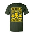 thumbnail image 1 of Official Hide And Seek Champion Funny DT Adult T-Shirt Tee, 1 of 2