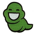 thumbnail image 1 of Official Homestuck John Egbert Slime Ghost Embroidered Iron On Patch, 1 of 2
