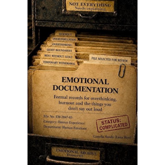 The Official Human Condition Emotional Documentation: Formal records for overthinking, burnout, and the things you don't say out loud, Book 1, (Paperback)
