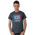 thumbnail image 1 of Official Icee Is Nice Funny Logo Men's Graphic T Shirt Tees Brisco Brands M, 1 of 6