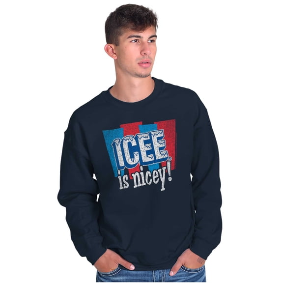Official Icee Is Nice Funny Logo Sweatshirt for Men or Women Brisco Brands X