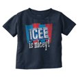 thumbnail image 1 of Official Icee Is Nice Funny Logo Toddler Boy Girl T Shirt Infant Toddler Brisco Brands 12M, 1 of 6