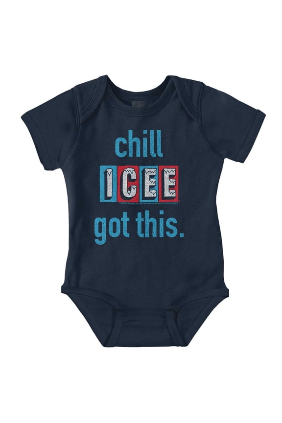 Official Icee Logo Chill I Got This Romper Boys or Girls Infant Baby Brisco Brands 18M
