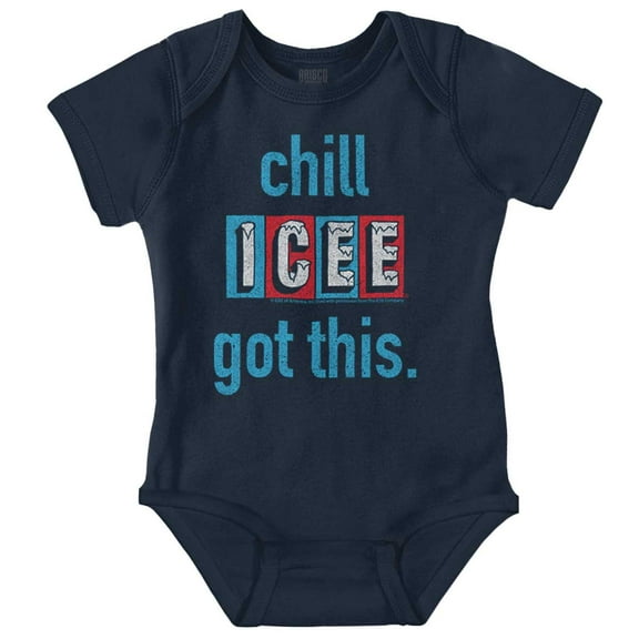 Official Icee Logo Chill I Got This Romper Boys or Girls Infant Baby Brisco Brands 6M