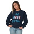 thumbnail image 1 of Official Icee Logo Chill I Got This Sweatshirt for Men or Women Brisco Brands S, 1 of 6