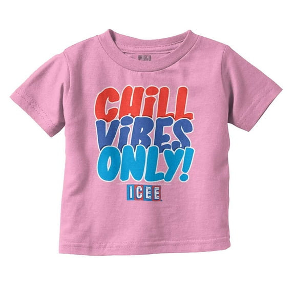 Official Icee Logo Chill Vibe Only Toddler Boy Girl T Shirt Infant Toddler Brisco Brands 12M