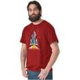 thumbnail image 1 of Official Icee Logo Rocket Men's Graphic T Shirt Tees Brisco Brands M, 1 of 6