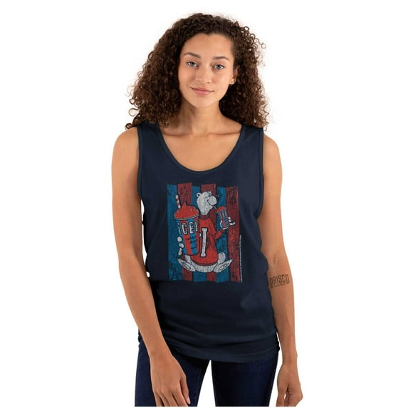 Official Icee Vintage Polar Bear Logo Tank Top T Shirts Men Women Brisco Brands S