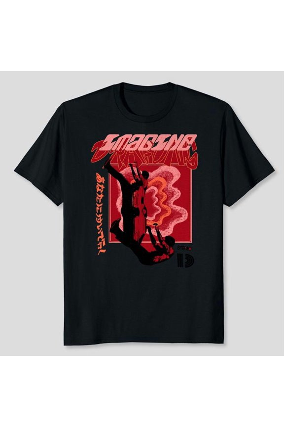 Official Imagine Dragons Exclusive Falling Man Graphic T-Shirt, Sizes S-5XL, Tbun